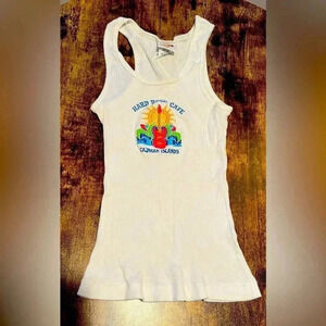 VINTAGE: Hard Rock Cafe| ladies Cayman Islands tank top. Size: Medium